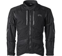 GMS Acamar WP Veste textile de moto imperméable, noir, taille S pour homme
