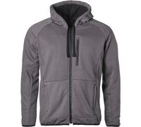 GMS Aras Sweat à capuche zippé moto, gris, taille XL pour homme