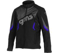 GMS Arrow Veste Softshell Moto, noir-bleu, taille XL pour homme
