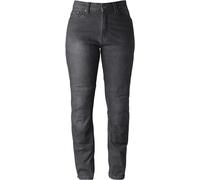 GMS Atlanta Slim Damen Jeans motard pour femmes, noir, Taille 36/30