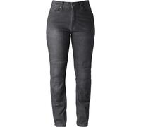 GMS Atlanta Slim Damen Jeans motard pour femmes, noir, Taille 36/34