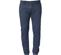 GMS Chino Atheris Pantalon Textile Moto, bleu foncé, Taille 36/34