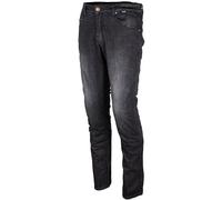 GMS Cobra Jeans moto, noir, taille 36 pour homme