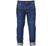 GMS Cobra Pantalons textiles de moto pour enfants, bleu, taille 128 pour garçons