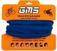 GMS Cotton Chauffe-cou, bleu, Taille unique