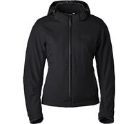 GMS Falcon Neo Softshell Veste textile moto pour femmes imperméable, noir, Taille 2XL