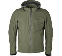 GMS Falcon Neo Veste textile moto imperméable, vert olive, M