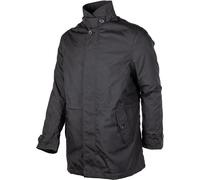 GMS Franck veste textile de moto imperméable, noir, taille L pour homme