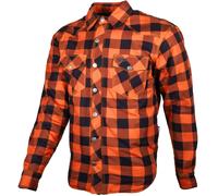 GMS-Moto Jaguar, chemise/veste textile XXL Noir/Orange Noir/Orange