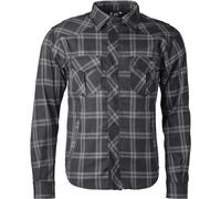 GMS Jaguar Neo Chemise de moto, noir/gris, Taille L