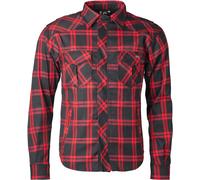 GMS Jaguar Neo Chemise de moto, noir-rouge, taille S pour homme