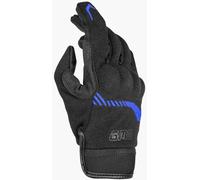 GMS Jet-City Gants de moto, noir/bleu, Taille S
