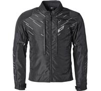 GMS-Moto Kasai, veste textile imperméable 4XL Noir Noir
