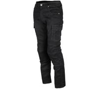 GMS Lizard Cargo Pantalon textile moto, noir, Taille 40