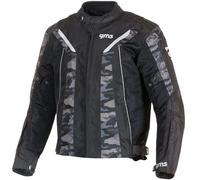 GMS Meshblouson Ventura Veste textile de moto, noir/camouflage, Taille M