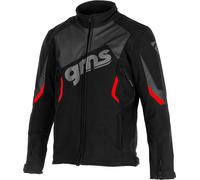 GMS Arrow Veste Softshell Moto, noir-rouge, taille M pour homme