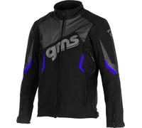 GMS Arrow Veste Softshell Moto, noir-bleu, taille XS pour homme