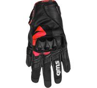 GMS Curve Gants de moto, noir-rouge, taille XS pour homme