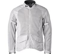 GMS-Moto FiftySix.7 Long, veste en maille S Blanc Blanc