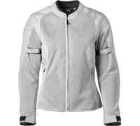 GMS-Moto FiftySix.7, veste en maille pour femmes M Blanc Blanc