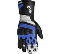 GMS-Moto GR-1 SF, gants XXL Noir/Blanc/Bleu Noir/Blanc/Bleu