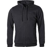 GMS-Moto Hoodie Cruz, veste en textile XXL Noir Noir