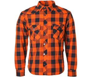 GMS-Moto Jaguar, chemise/veste textile L Noir/Orange Noir/Orange