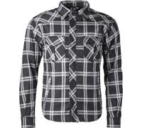GMS-Moto Jaguar Neo, chemise/veste textile M Noir/Blanc Noir/Blanc