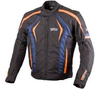 GMS-Moto Pace, veste en textile 3XL Noir/Orange/Bleu Noir/Orange/Bleu