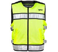 GMS Premium Evo Gilet d’avertissement, jaune, taille 2XL