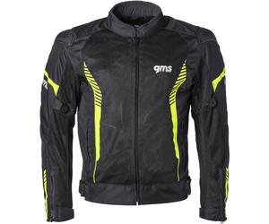GMS-Moto Samu, veste en textile L Noir/Jaune Noir/Jaune