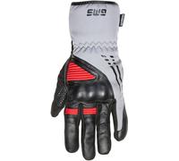 GMS-Moto Stockholm, gants imperméables L Noir/Gris/Rouge Noir/Gris/Rouge