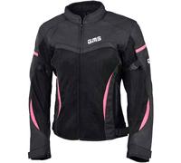 GMS-Moto Tara, veste textile femme M Noir/Fuchsia Noir/Fuchsia