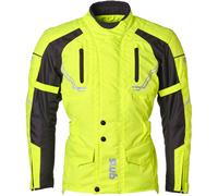 GMS-Moto Taylor, veste textile imperméable M Jaune Néon/Noir Jaune Néon/Noir