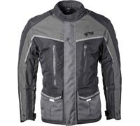 GMS-Moto Twister Neo, veste textile imperméable 5XL Noir/Gris Noir/Gris