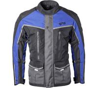 GMS-Moto Twister Neo, veste textile imperméable M Noir/Gris/Bleu Noir/Gris/Bleu