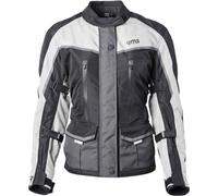 GMS-Moto Twister Neo, veste textile imperméable pour femmes 5XL Noir/Gris/Blanc Noir/Gris/Blanc