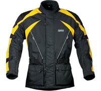 GMS-Moto Twister, veste textile imperméable M Noir/Jaune Néon Noir/Jaune Néon