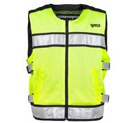 GMS Premium Evo Gilet d’avertissement, jaune, Taille XXL