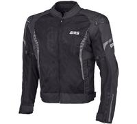 GMS Samu Mesh Veste textile moto, noir, taille S pour homme