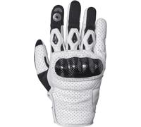 GMS Solis Gants de moto, noir-blanc, taille XS pour homme