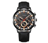 Gms5600-1 Montre à quartz analogique pour homme avec boîtier en acier inoxydable, D, taille unique