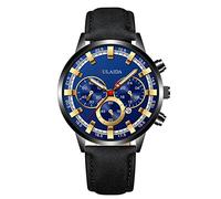 Gms5600-1 Montre à quartz analogique pour homme avec boîtier en acier inoxydable, E, taille unique