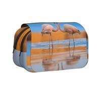 GMSGHJHDR Grande trousse à crayons motif tête de mort fantôme horreur impression 3D double fermeture éclair trousse à crayons trousse de rangement pour l'école, les étudiants, les filles, les garçons