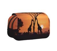 GMSGHJHDR Grande trousse à crayons motif tête de mort fantôme horreur impression 3D double fermeture éclair trousse à crayons trousse de rangement pour l'école, les étudiants, les filles, les garçons