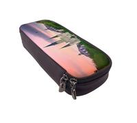 GMSGHJHDR Trousse à crayons en cuir avec impression 3D - Motif coccinelle - Grande capacité - Avec fermeture éclair - Pour filles, garçons, étudiants, universités, bureau, Jackson Square, Taille