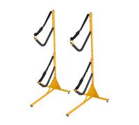 GMSLuu Lot de 2 supports de kayak - Capacité de charge de 108 kg - En acier - Réglable en hauteur - Avec protection EVA - Pour kayak, canoë, SUP, planche de surf - Jaune