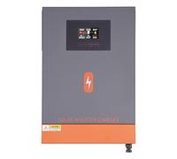 GMSLuu Onduleur hybride avec onduleur solaire MPPT pour panneaux solaires et autres installations de production d'énergie domestique orange (6200 W/5500 W/3200 W/1500 W) (6200 W)
