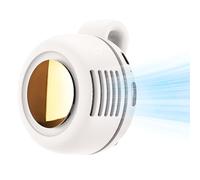 GMTEO Ventilateur Rechargeable Climatiseur Portable, 2026 Nouveau Mini Ventilateur électrique Silencieux Portable Sans Lames, Petit Ventilateur Pour Voyage Extérieur en été (blanc)