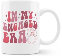 GMug Dans ma future mariée de l'époque des fiançailles Tasse à café Filles | 2 PièCes Réutilisable Tazzine Caffe Rillant Tazza per Tè o Caffè Souvenir GoûTer